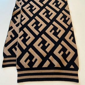 Fendi FF Scarf. Authentic.